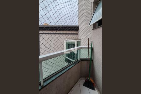 Varanda da Sala de apartamento à venda com 2 quartos, 41m² em Vila Antunes, São Bernardo do Campo