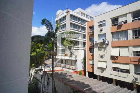 Sala_Vista  de apartamento para alugar com 1 quarto, 50m² em Petrópolis, Porto Alegre