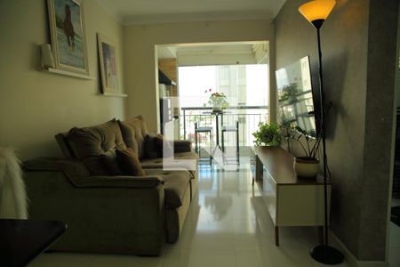 Sala de apartamento para alugar com 2 quartos, 55m² em Jardim Independencia, São Bernardo do Campo