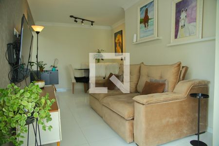 Sala de apartamento para alugar com 2 quartos, 55m² em Jardim Independencia, São Bernardo do Campo