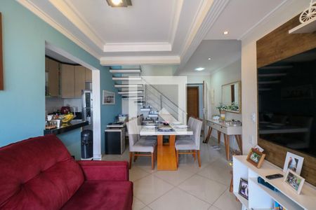 Sala de apartamento à venda com 2 quartos, 135m² em Barcelona, São Caetano do Sul