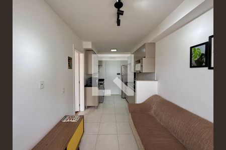 Sala  de apartamento para alugar com 1 quarto, 28m² em Jardim Caravelas, São Paulo