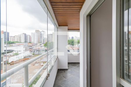 Varanda da Sala de apartamento para alugar com 3 quartos, 100m² em Cidade Monções, São Paulo