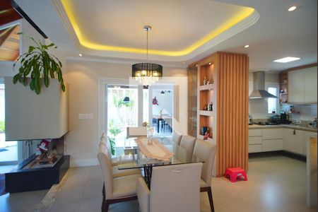 Sala de Jantar de casa de condomínio à venda com 3 quartos, 360m² em Sarandi, Porto Alegre