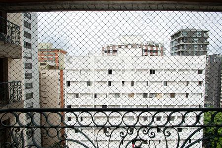 varanda sala de estar de apartamento para alugar com 1 quarto, 54m² em Jardim Paulista, São Paulo