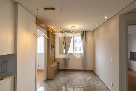 Sala/Cozinha/Área de Serviço  de apartamento para alugar com 2 quartos, 37m² em São Miguel, São Paulo