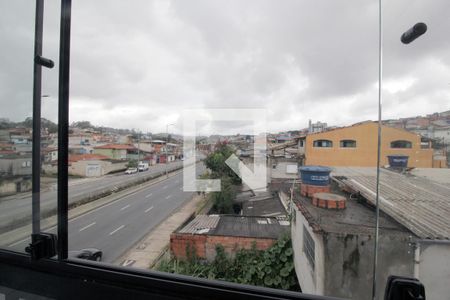 Vista da Sala de casa à venda com 3 quartos, 100m² em Vila Homero Thon, Santo André