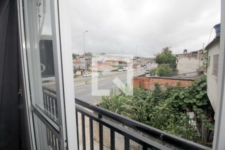 Vista da Sala de casa à venda com 3 quartos, 100m² em Vila Homero Thon, Santo André