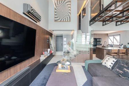 Sala de apartamento à venda com 1 quarto, 100m² em Bela Vista, São Paulo