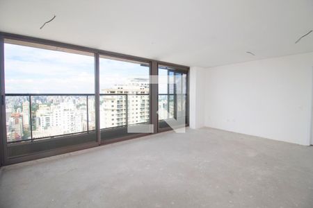 Sala de apartamento à venda com 4 quartos, 145m² em Jardins, São Paulo