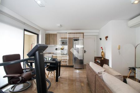 Sala e Cozinha de apartamento à venda com 2 quartos, 54m² em Sumarezinho, São Paulo
