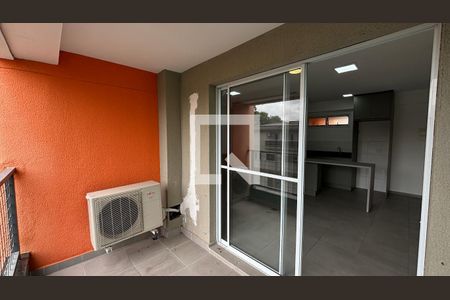 Sala - Quarto - Varanda de kitnet/studio para alugar com 1 quarto, 35m² em Vila Sao Pedro, Santo André