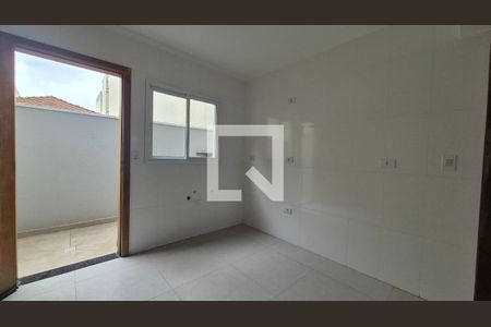 Cozinha de casa de condomínio à venda com 3 quartos, 143m² em Vila Curuçá, Santo André