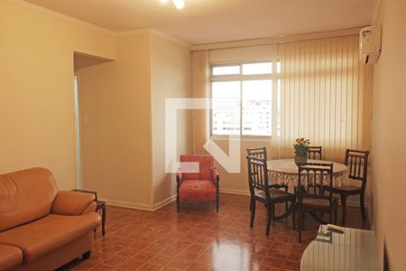 Sala de apartamento para alugar com 2 quartos, 102m² em Gonzaga, Santos