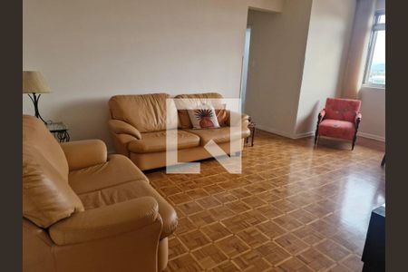 Sala de apartamento para alugar com 2 quartos, 102m² em Gonzaga, Santos