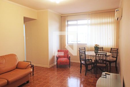 Sala de apartamento para alugar com 2 quartos, 102m² em Gonzaga, Santos