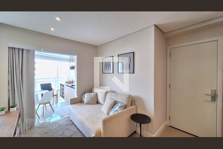 Sala/Cozinha de apartamento à venda com 1 quarto, 36m² em Barra Funda, São Paulo