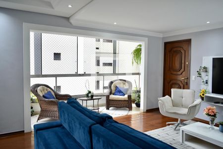 Sala de apartamento à venda com 4 quartos, 140m² em Vila Monte Alegre, São Paulo