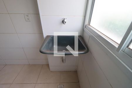 Cozinha de apartamento para alugar com 2 quartos, 43m² em Jardim Heitor Rigon, Ribeirão Preto
