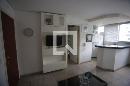 Sala de apartamento para alugar com 1 quarto, 50m² em Luxemburgo, Belo Horizonte