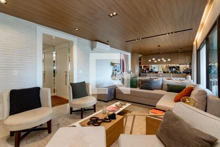 Sala de apartamento à venda com 3 quartos, 178m² em Jardim das Acacias, São Paulo