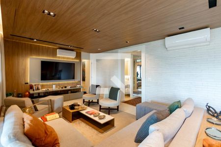 Sala de apartamento à venda com 3 quartos, 178m² em Jardim das Acacias, São Paulo