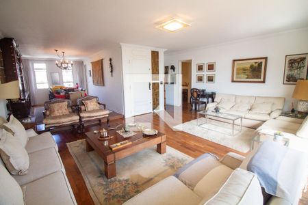 Sala de apartamento à venda com 4 quartos, 210m² em Brooklin, São Paulo