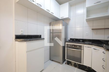 Cozinha de apartamento para alugar com 2 quartos, 56m² em Vila Progresso, Santo André