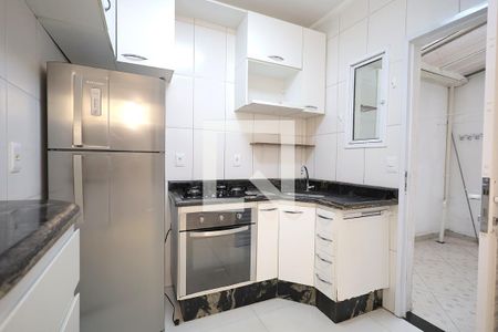 Cozinha de apartamento para alugar com 2 quartos, 56m² em Vila Progresso, Santo André