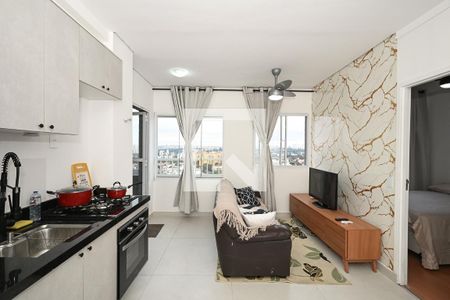 Sala de apartamento para alugar com 1 quarto, 104m² em Jardim Monte Kemel, São Paulo