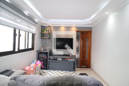 Sala de apartamento à venda com 3 quartos, 94m² em Campestre, Santo André