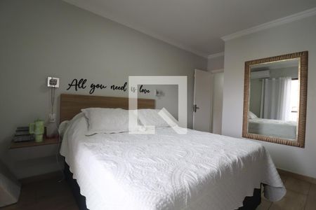 Quarto 1 suíte de apartamento à venda com 3 quartos, 94m² em Campestre, Santo André