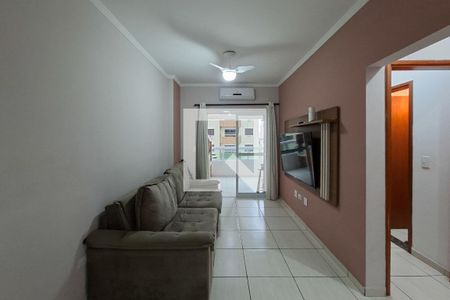 Sala de apartamento para alugar com 2 quartos, 73m² em Vila Tupi, Praia Grande