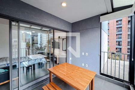Varanda de kitnet/studio para alugar com 1 quarto, 31m² em Vila Mariana, São Paulo