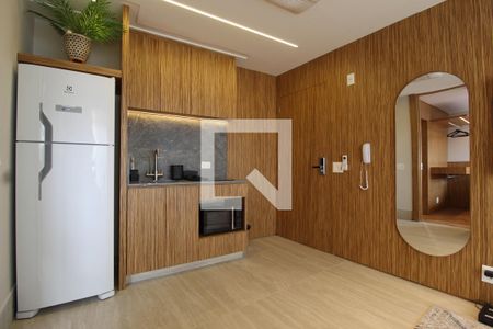 Sala/Cozinha de apartamento para alugar com 1 quarto, 36m² em Indianópolis, São Paulo