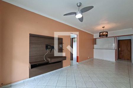 Sala de apartamento para alugar com 2 quartos, 78m² em Aviação, Praia Grande