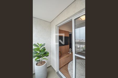 Varanda gourmet de apartamento à venda com 2 quartos, 55m² em Baeta Neves, São Bernardo do Campo