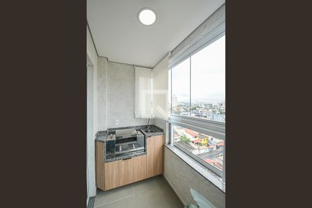 Varanda gourmet de apartamento à venda com 2 quartos, 55m² em Baeta Neves, São Bernardo do Campo