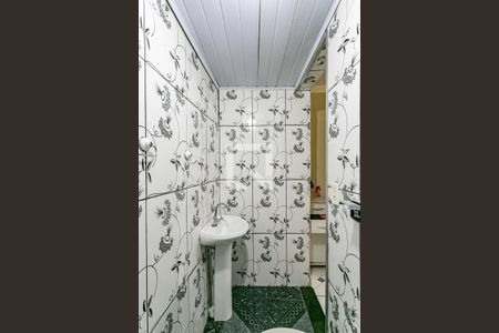 Banheiro da Suíte de casa à venda com 2 quartos, 40m² em Jardim Climax, São Paulo