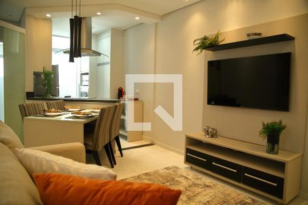 Sala de apartamento à venda com 2 quartos, 56m² em Centro, São Bernardo do Campo