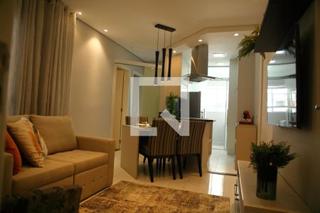 Sala de apartamento à venda com 2 quartos, 56m² em Centro, São Bernardo do Campo