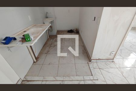 Cozinha e Área de Serviço de apartamento para alugar com 2 quartos, 40m² em Vila Sao Paulo, Ferraz de Vasconcelos