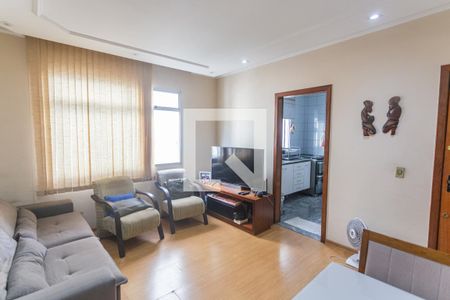 Sala de apartamento à venda com 2 quartos, 65m² em União, Belo Horizonte