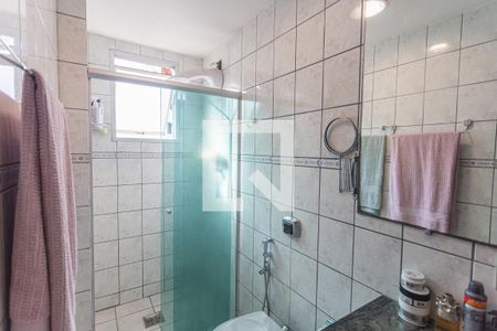 Banheiro da Suíte de apartamento à venda com 2 quartos, 65m² em União, Belo Horizonte