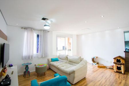 Sala de apartamento à venda com 2 quartos, 94m² em Vila Valparaíso, Santo André