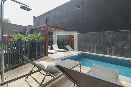 Área comum - Piscina de kitnet/studio para alugar com 0 quarto, 26m² em Passo D’areia, Porto Alegre