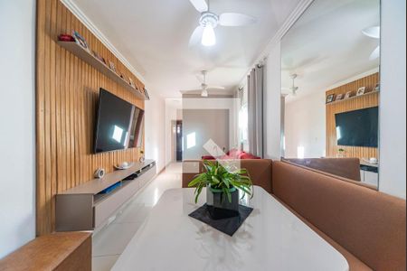 Sala de apartamento à venda com 2 quartos, 55m² em Vila Eldizia, Santo André