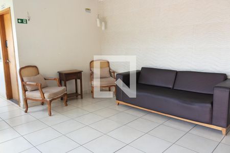 Hall de entrada de apartamento para alugar com 1 quarto, 65m² em Jardim Maria Inês, Aparecida de Goiânia