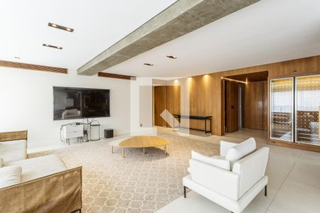 Sala de apartamento para alugar com 3 quartos, 184m² em Moema, São Paulo