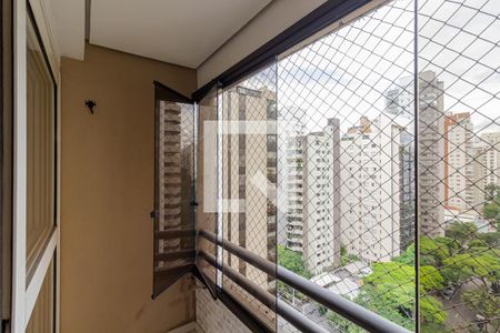 Sacada de apartamento à venda com 2 quartos, 60m² em Moema, São Paulo